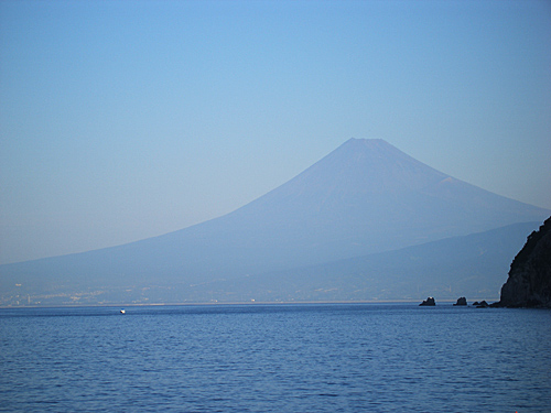 くっきり富士山