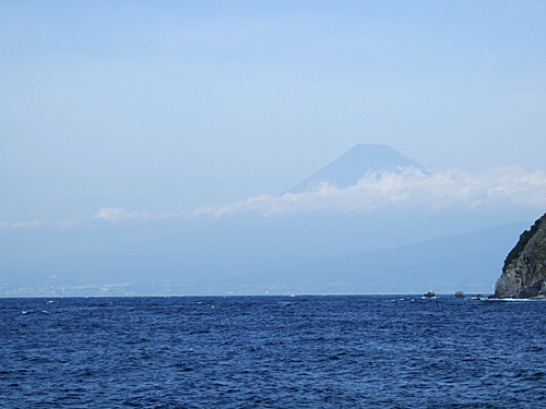 富士山は見えますが・・・