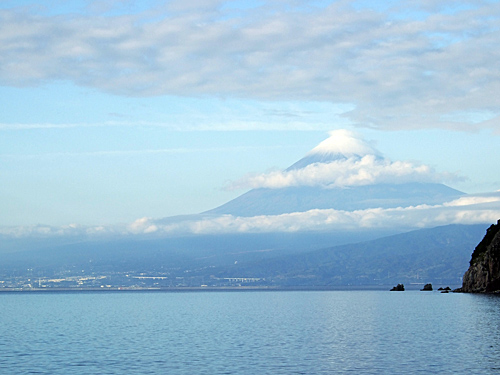 穏やか富士山