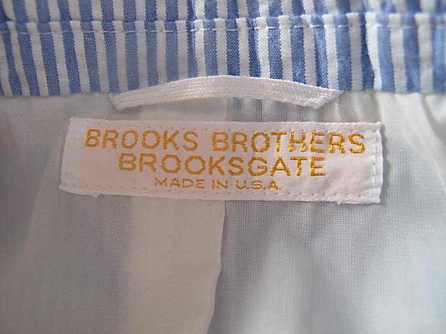 古着屋DOLPHIN 『 1970's~ BROOKS BROTHERS “BROOKSGATE” 』