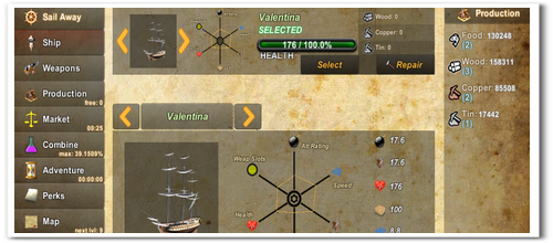 帆船で領土を広げる放置系ゲーム　UpRising Commanders