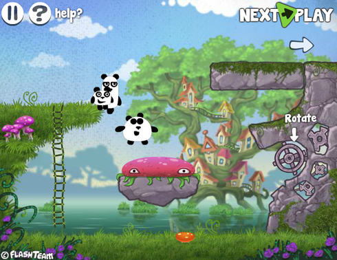 ３匹のパンダの冒険アドベンチャー　3 Pandas in Fantasy
