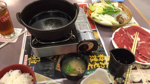 和食レストランとんでんの鍋 - 1