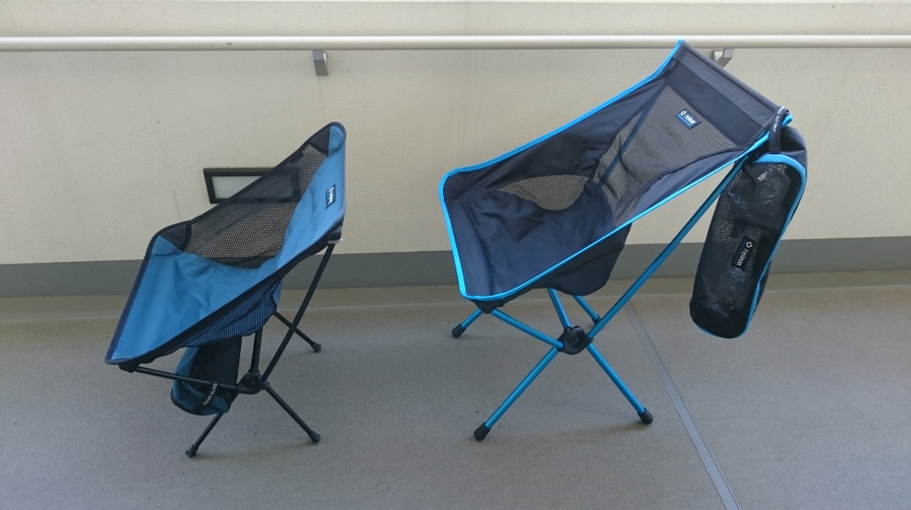 Helinox　ヘリノックス　Chair Elite　Camp Chair　キャンプチェア　比較