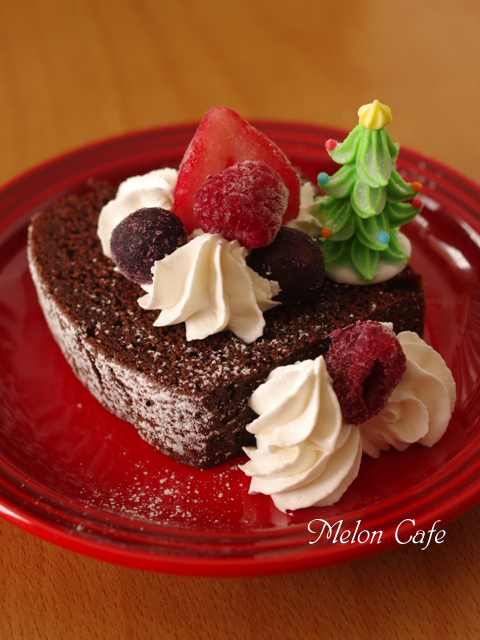 ホットケーキミックスで作る超簡単でおいしいクリスマスのチョコレートケーキ02