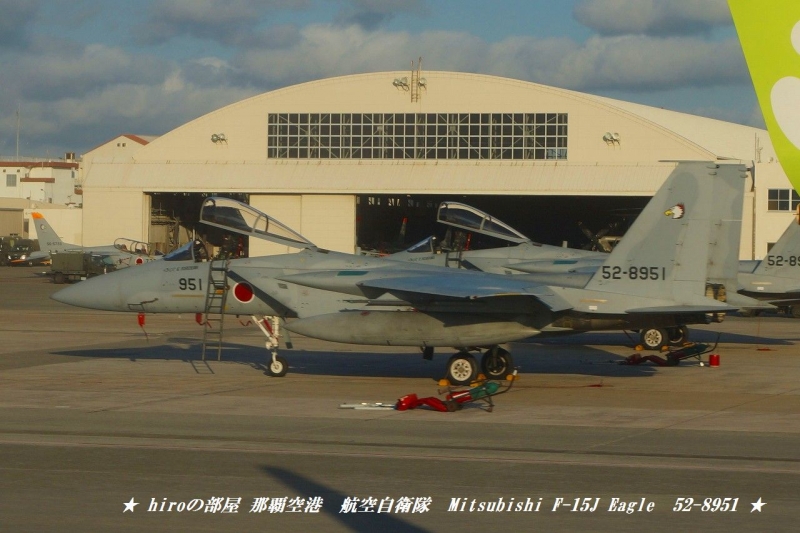 hiroの部屋　那覇空港　航空自衛隊　Mitsubishi F-15J Eagle　52-8951