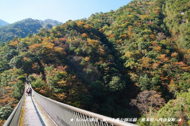 hiroの部屋　梅の木轟公園吊橋　熊本県八代市泉町