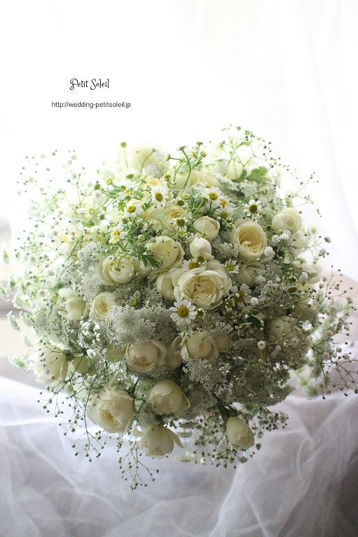 ブーケ　白　white　bouquet