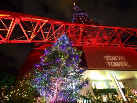 東京タワー　クリスマスイルミネーション　2015