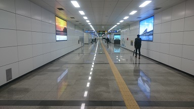 ソウル駅のコンコース